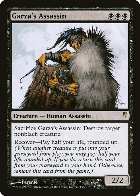 Garza's Assassin card image