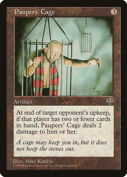 Paupers' Cage card image