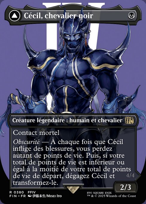 Cecil, Dark Knight // Cecil, Redeemed Paladin
