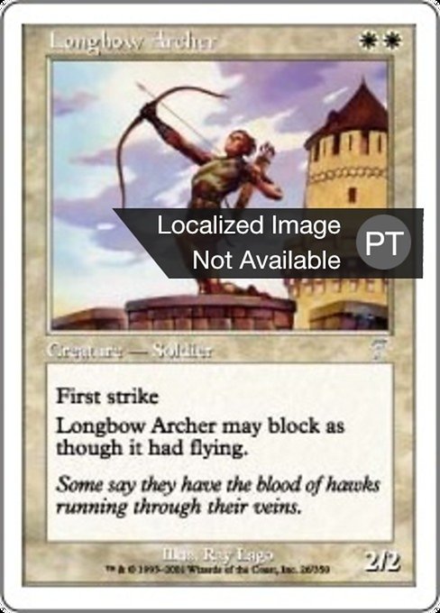 Longbow Archer (Seventh Edition #26)