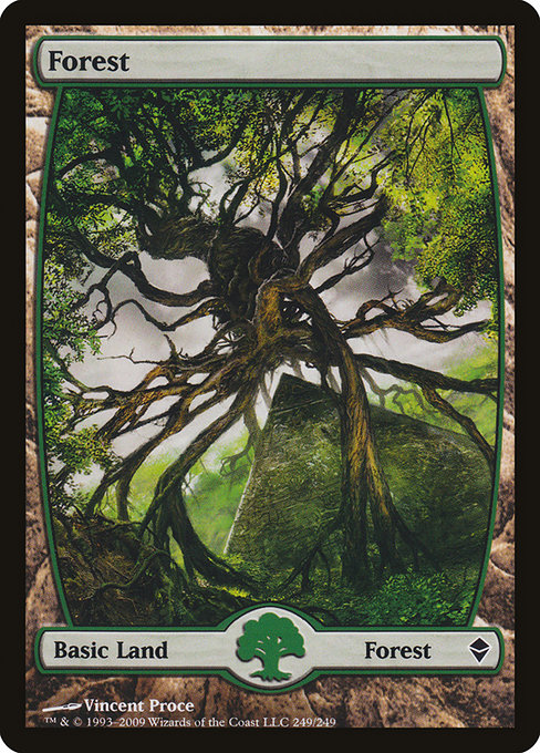 Forest (Zendikar #249)