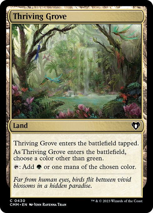 Thriving Grove (Commander Masters #430)