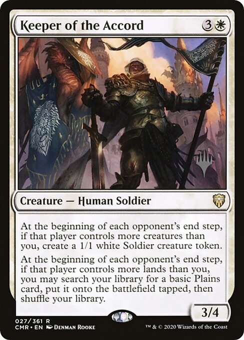 Keeper of the Accord (Commander Legends Promos #27p)