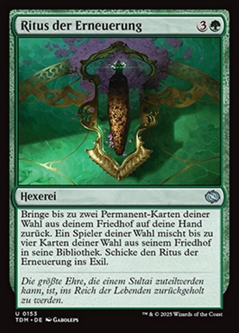 Ritus der Erneuerung