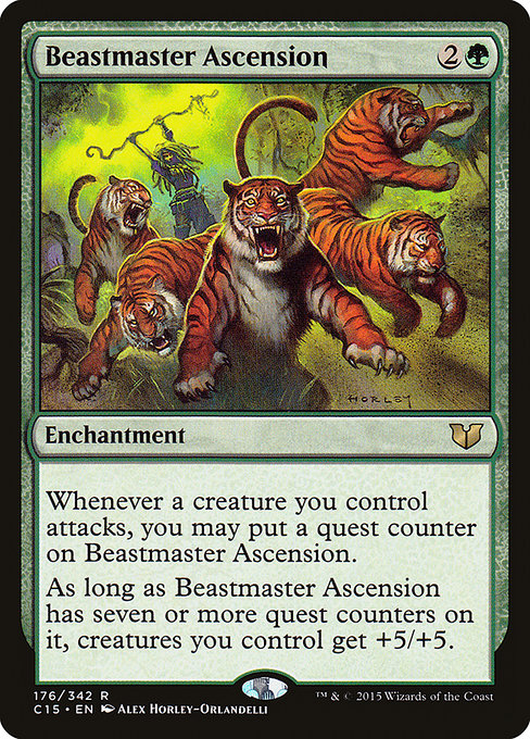 Beastmaster Ascension (Commander 2015 #176)
