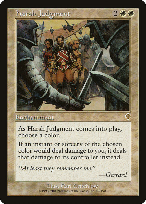 Harsh Judgment card image