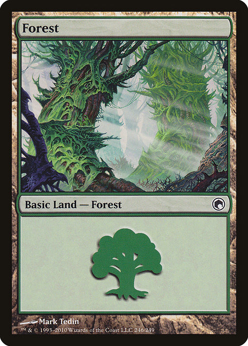 Forest (Scars of Mirrodin #246)