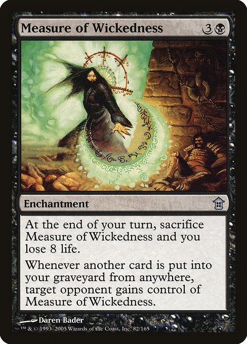 Measure of Wickedness card image