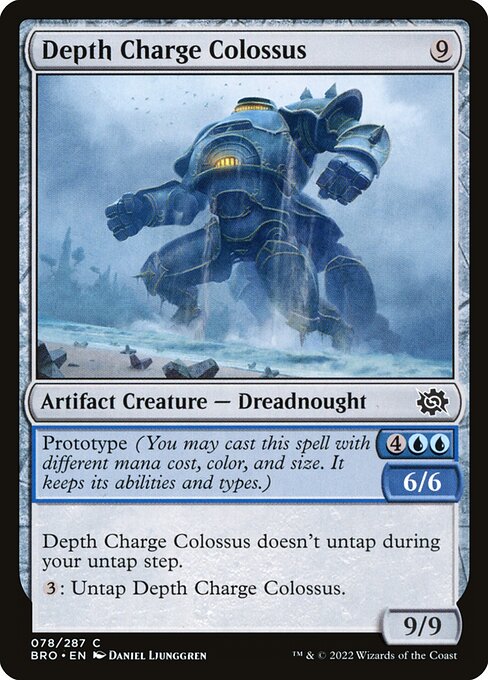 Colosse grenadier sous-marin|Depth Charge Colossus