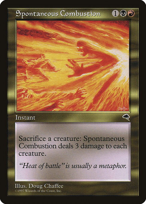 Spontaneous Combustion card image