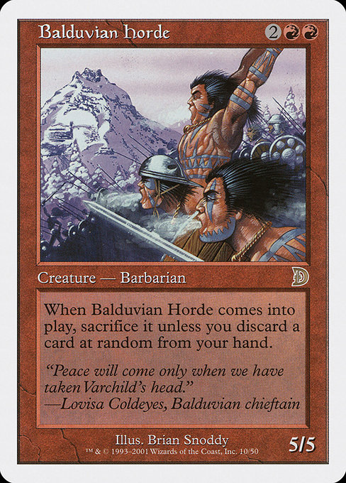 Balduvian Horde (Deckmasters #10)