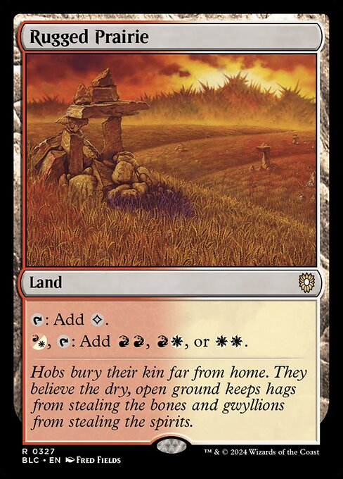 Rugged Prairie (Bloomburrow Commander #327)