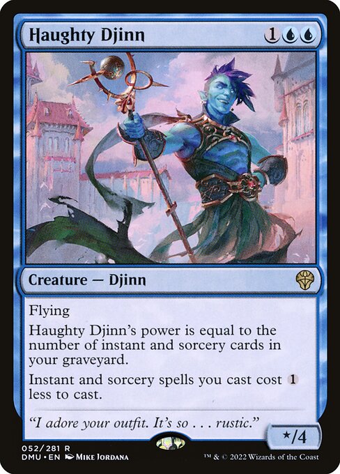 Haughty Djinn (Dominaria United #52)