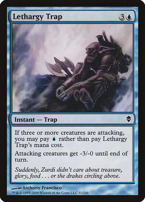 Lethargy Trap (Zendikar #51)