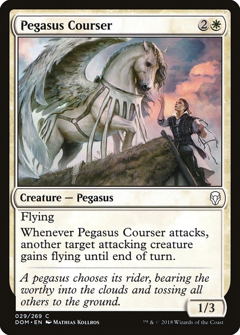 Pegasus Courser (Dominaria #29)