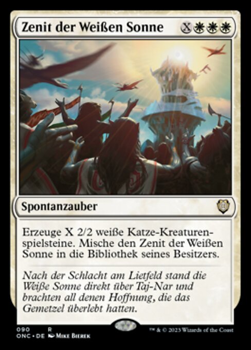 White Sun's Zenith (Phyrexia: All Will Be One Commander #90)