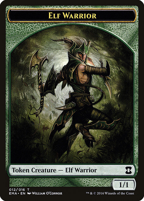 Elf Warrior (Eternal Masters Tokens #12)