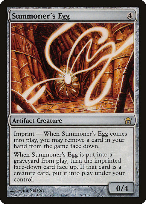 Ovo do Invocador (Summoner's Egg) · Fifth Dawn (5DN) #157 · Scryfall Magic The Gathering Search