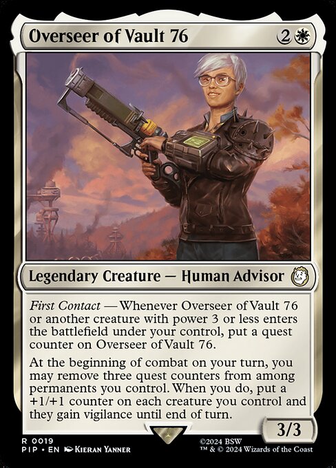 Overseer of Vault 76 (pip) 19 Overseer of Vault 76 (pip) 19