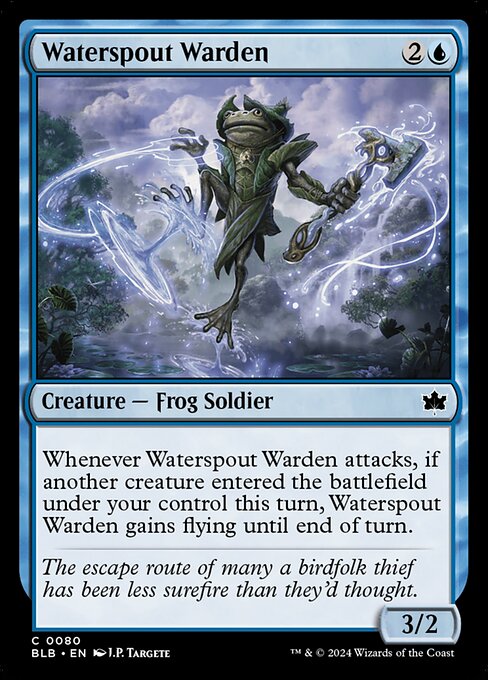 Waterspout Warden (Bloomburrow #80)