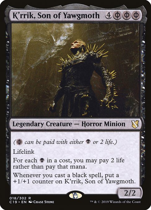 K'rrik, Son of Yawgmoth card image