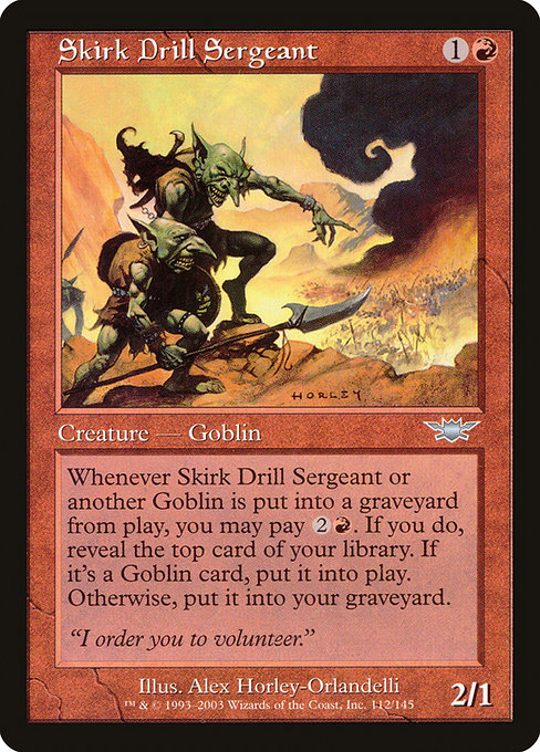 Skirk Drill Sergeant card image