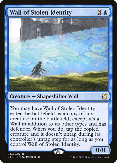 Wall of Stolen Identity (Commander 2019 #13)