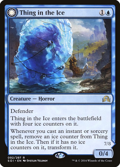 Thing in the Ice // Awoken Horror card image