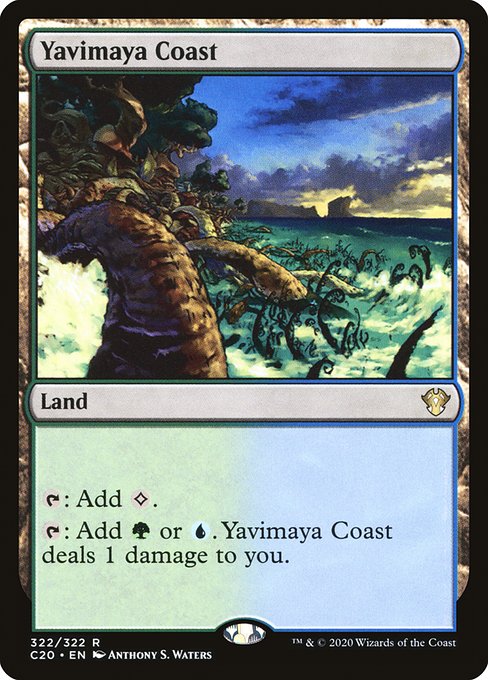 Yavimaya Coast (Commander 2020 #322)