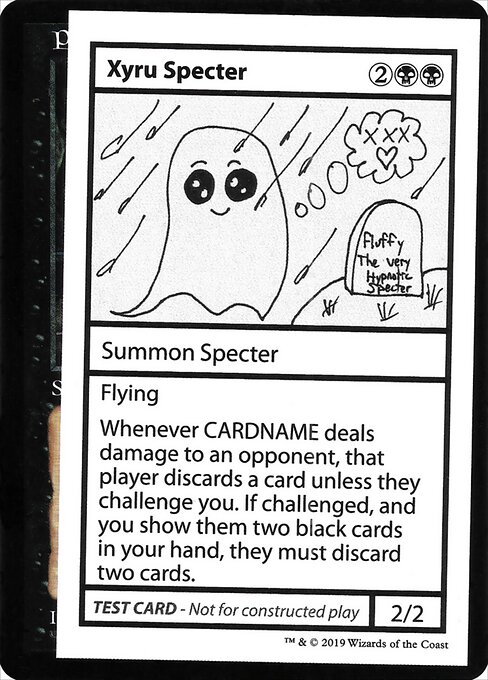 Xyru Specter (Mystery Booster Playtest Cards 2021 #51)
