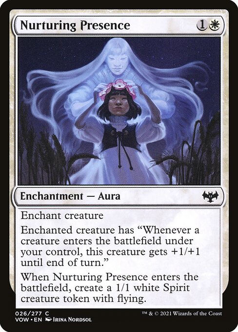 Nurturing Presence (Innistrad: Crimson Vow #26)