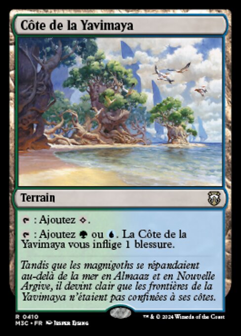 Yavimaya Coast (Modern Horizons 3 Commander #410)