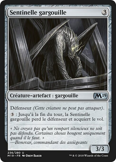 Gargoyle Sentinel (Core Set 2019 #236)