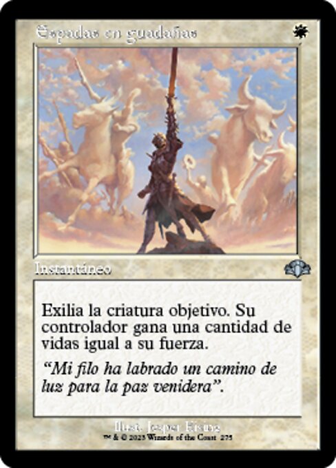 Swords to Plowshares (Dominaria Remastered #275)