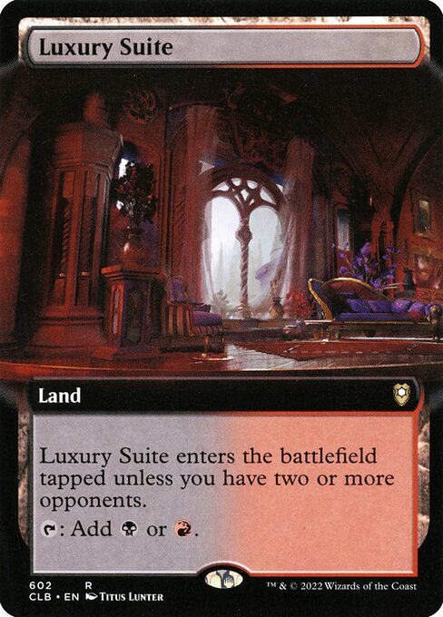 Luxury Suite (Commander Legends: Battle for Baldur's Gate #602)