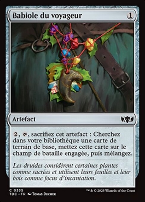 Babiole du voyageur