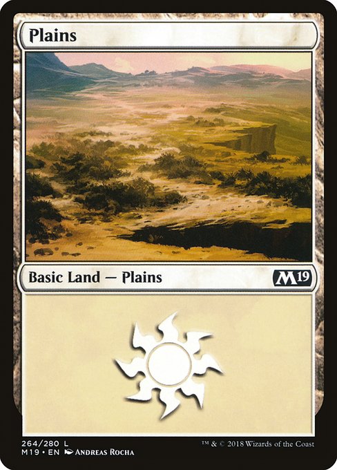 Plains (Core Set 2019 #264)