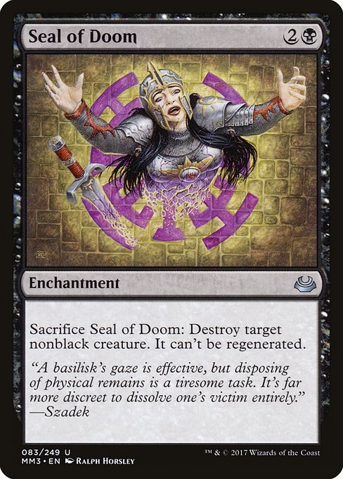 Seal of Doom (Modern Masters 2017 #83)