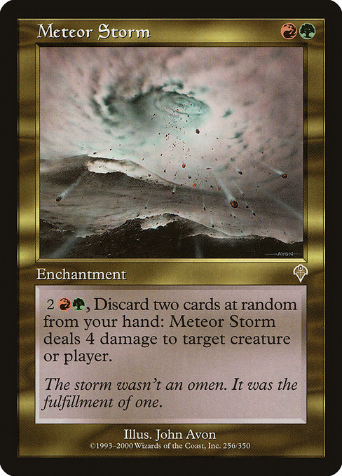 Meteor Storm card image