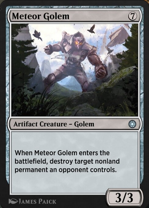 Meteor Golem (Alchemy Horizons: Baldur's Gate #260)