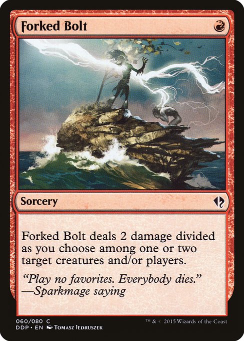 Forked Bolt (Duel Decks: Zendikar vs. Eldrazi #60)