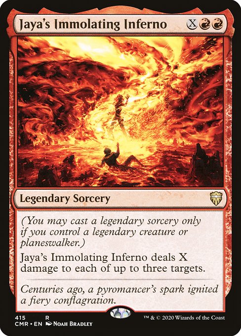 Jaya's Immolating Inferno (CMR)