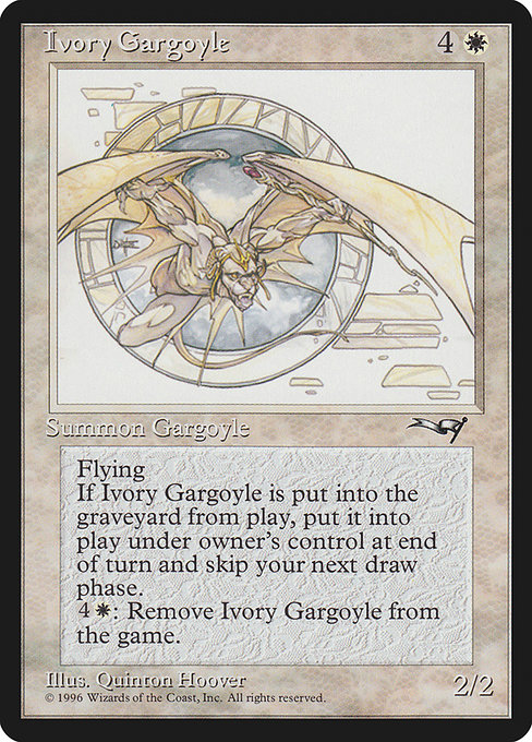 Gargouille d'ivoire|Ivory Gargoyle