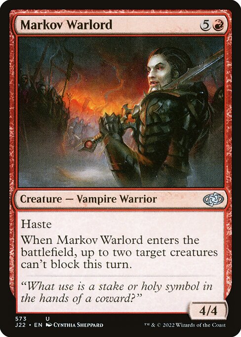 Seigneur de guerre Markov|Markov Warlord