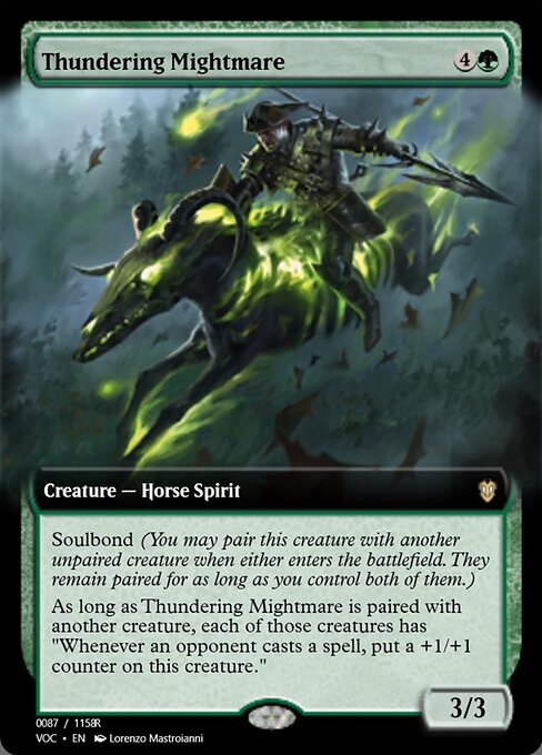 Thundering Mightmare (Magic Online Promos #95413)