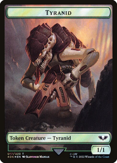 Tyranid (Warhammer 40,000 Tokens #17★)