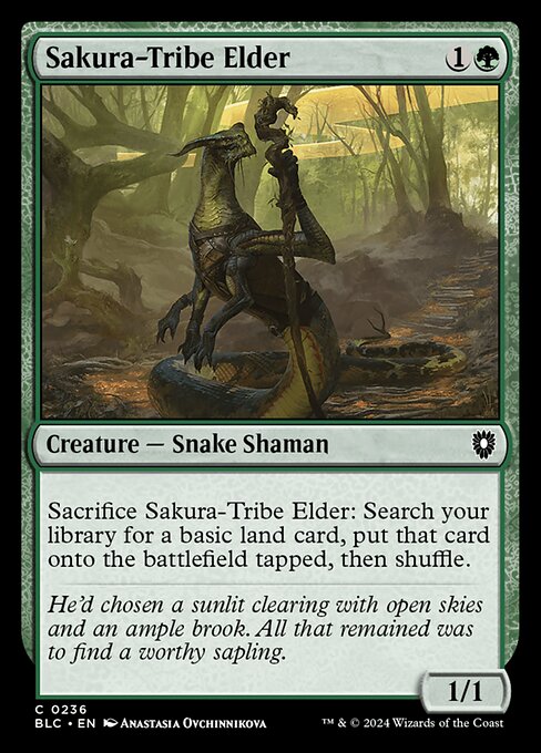 Sakura-Tribe Elder (Bloomburrow Commander #236)