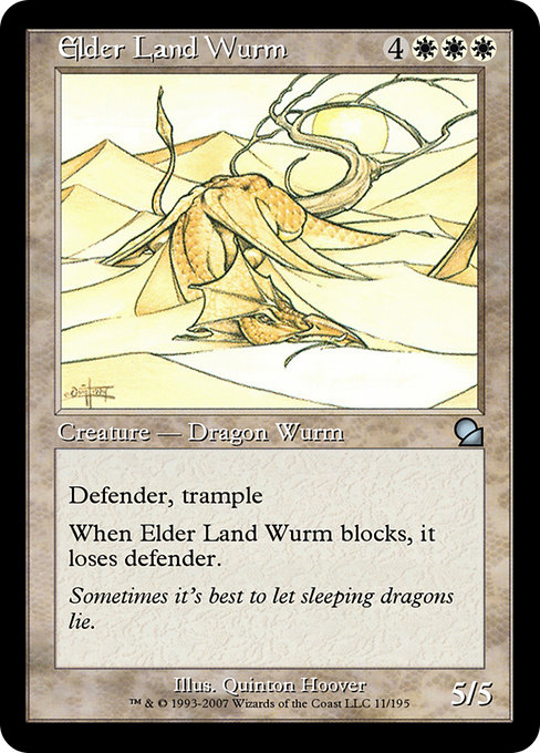Elder Land Wurm (Masters Edition #11)