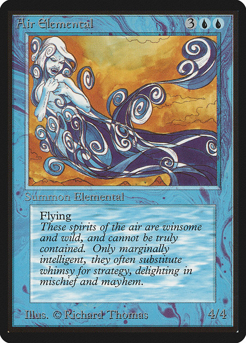 Air Elemental (Limited Edition Beta #47)