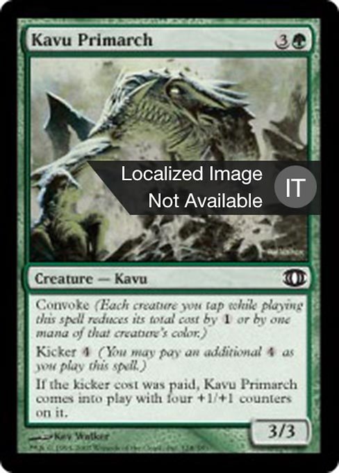 Kavu Primarch (Future Sight #128)